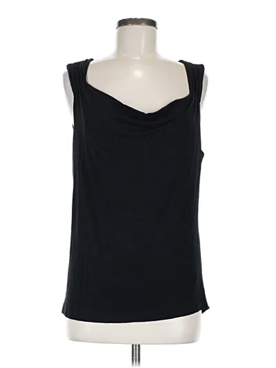 Pre-owned Grace Sleeveless Top Black Cowl Neck Tops