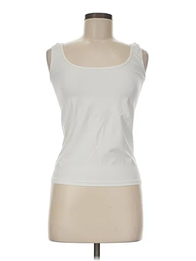 Pre-owned Grace Tank Top Ivory Strapless Neckline Tops