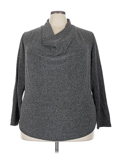 Pre-owned Grace Turtleneck Sweater In Gray
