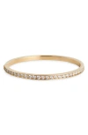 Grace Winfrey Diamond Keeper Bangle In Gold