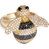 Grace Winfrey Honey Bee Diamond Pavé Ring In Multi