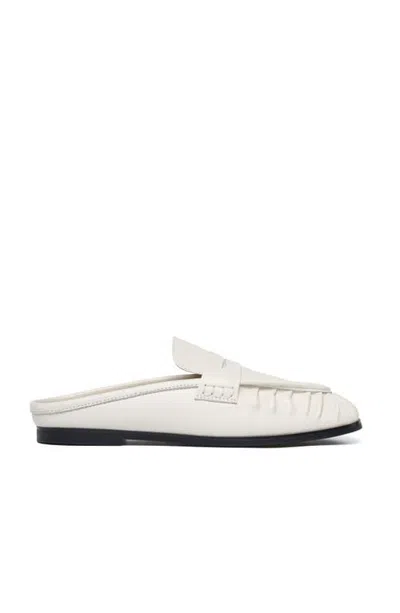 Grace Women's Olympia Mule In Off White Leather