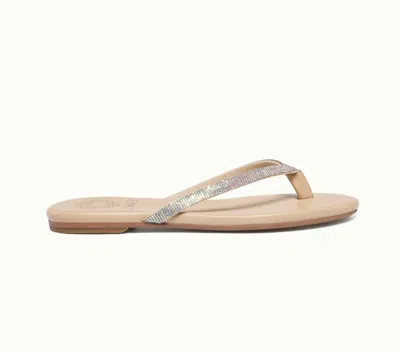 Grace Women's Sunset Flat Sandals In Ab Crystal