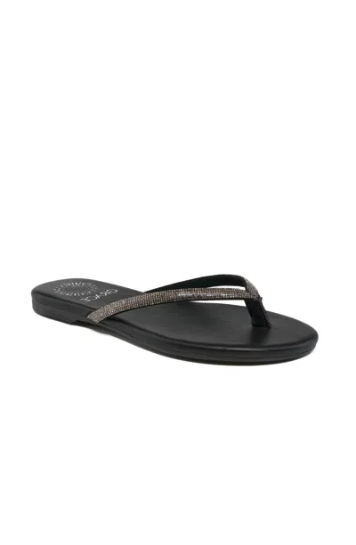 Grace Women's Sunset Sandal In Pewter In Black