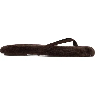 Grace Women's Sunset-f Slipper In Chocolate Kid Suede