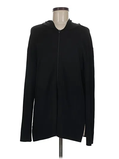 Pre-owned Grace Zip Up Hoodie In Black