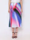 Gracia Adira Skirt In Blue Multi In Multi