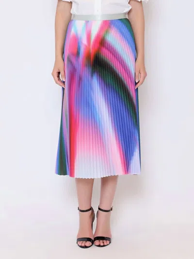 Gracia Adira Skirt In Blue Multi