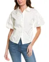 Gracia Beaded Top In White