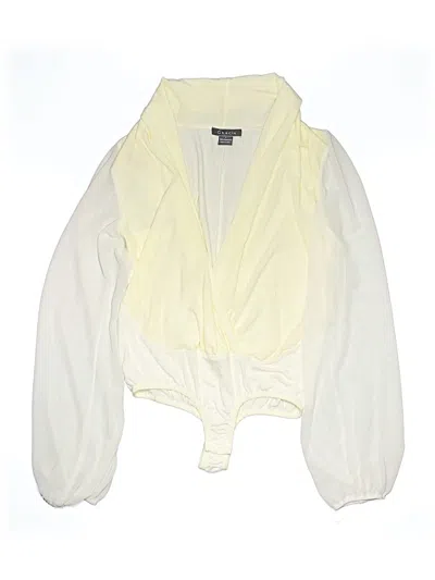 Pre-owned Gracia Bodysuit In Yellow