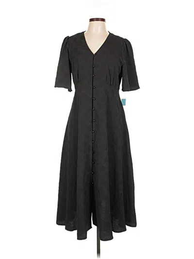 Gracia Casual Dress In Black