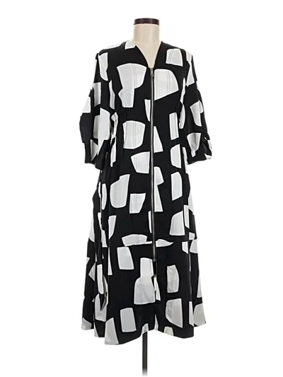 Pre-owned Gracia Casual Dress In Black