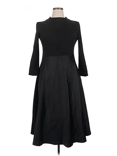 Pre-owned Gracia Casual Dress In Black
