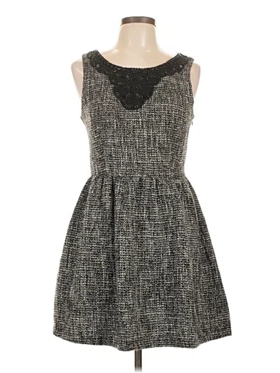 Pre-owned Gracia Casual Dress In Gray