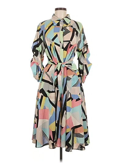 Pre-owned Gracia Casual Dress In Gray