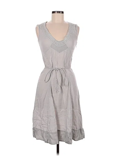 Pre-owned Gracia Casual Dress In Gray