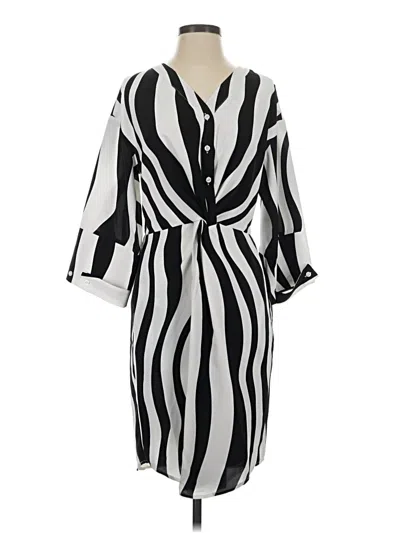Pre-owned Gracia Casual Dress In White