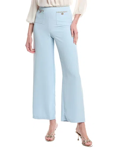 Gracia Chain Trim Wide Leg Pant In Multi
