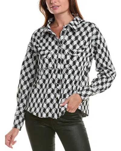 GRACIA GRACIA CHECKED PAJAMA TOP