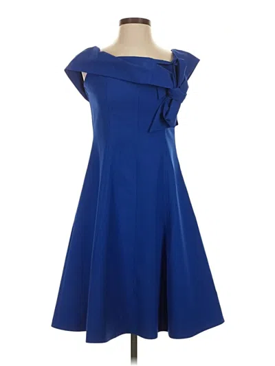 Pre-owned Gracia Cocktail Dress In Blue