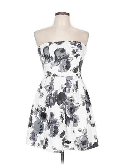 Pre-owned Gracia Cocktail Dress In White