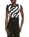 Gracia Cropped Tank Top In White