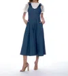Gracia Denim Jumpsuit In Blue