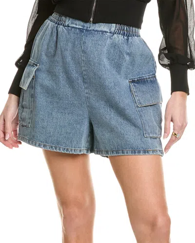 Gracia Denim Short In Blue