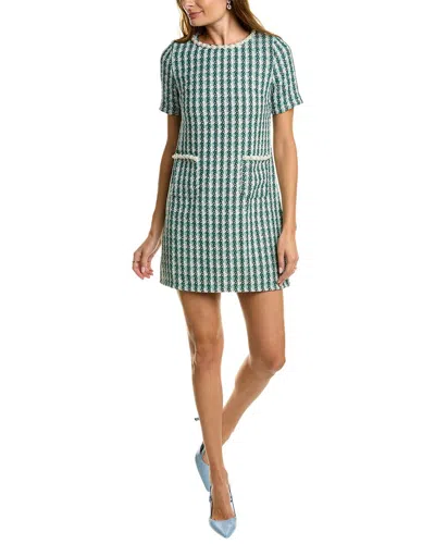 Gracia Embellished Midi Dress In Green