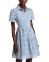 Gracia Eyelet Short Sleeve Dress