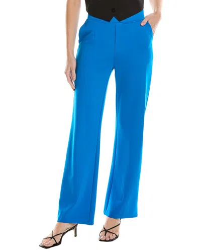 Gracia Fitted Pant In Blue