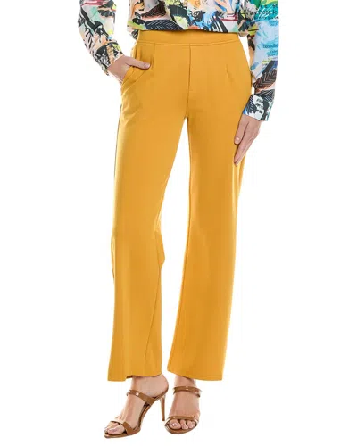 Gracia Fitted Pant In Yellow