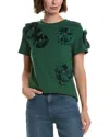 Gracia Floral T-shirt In Green