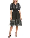 Gracia Flower Embroidered Shirtdress