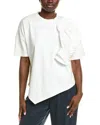 Gracia Flower T-shirt In White