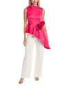 Gracia Flower Top In Pink