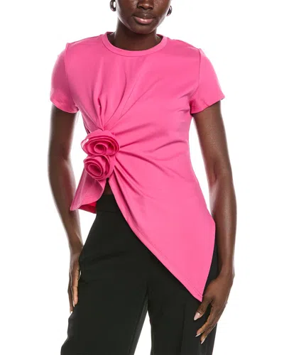 Gracia Flower Top In Multi