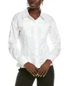 Gracia Fringe Pattern Shirt