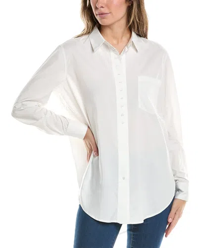 Gracia High-low Blouse In White
