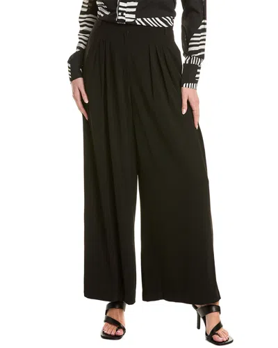 Gracia High-waist Wide Leg Pant In Black