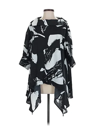 Pre-owned Gracia Kimono In Black