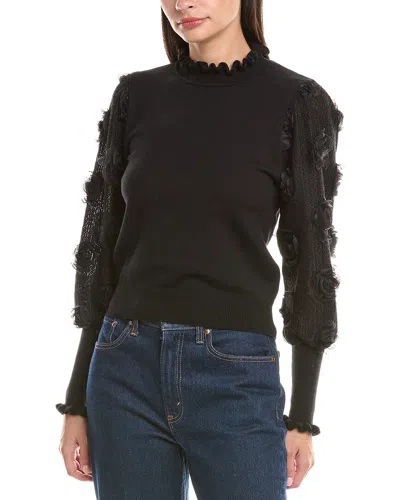 Gracia Knit Top In Black