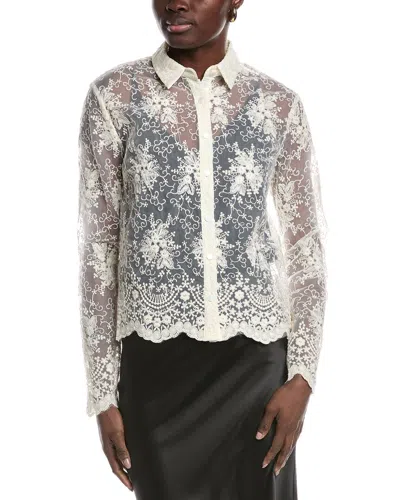 Gracia Lace Blouse In White