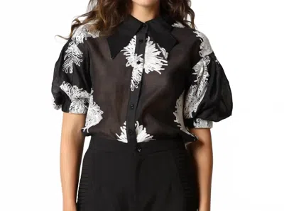 Gracia Lace Top In Black