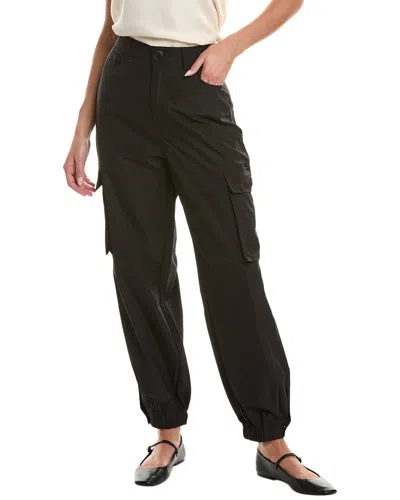 Gracia Light Cargo Jogger Pant In Black