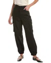 Gracia Light Cargo Jogger Pant In Black