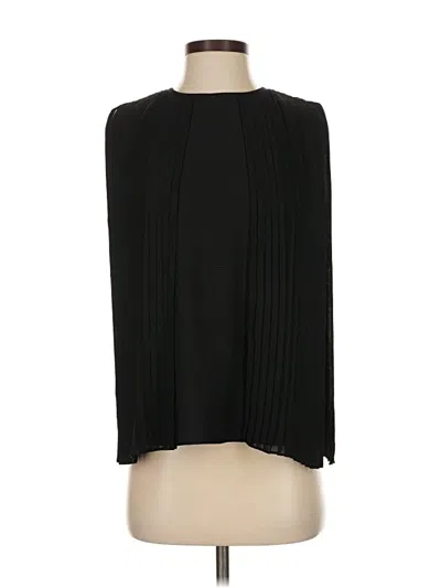 Pre-owned Gracia Long Sleeve Blouse In Black