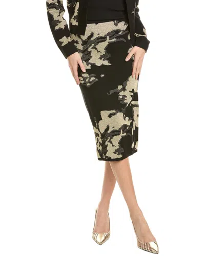 Gracia Lurex Skirt In Black