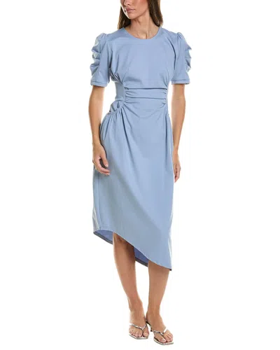 Gracia Midi Dress In Blue