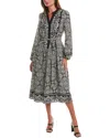 Gracia Midi Dress In Grey